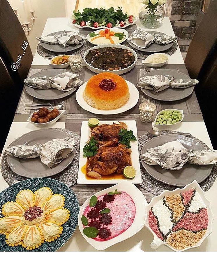 میز مهمانی ایرانی