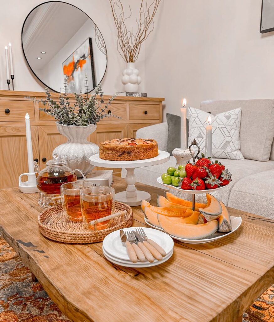 میز دسر برای مهمانی