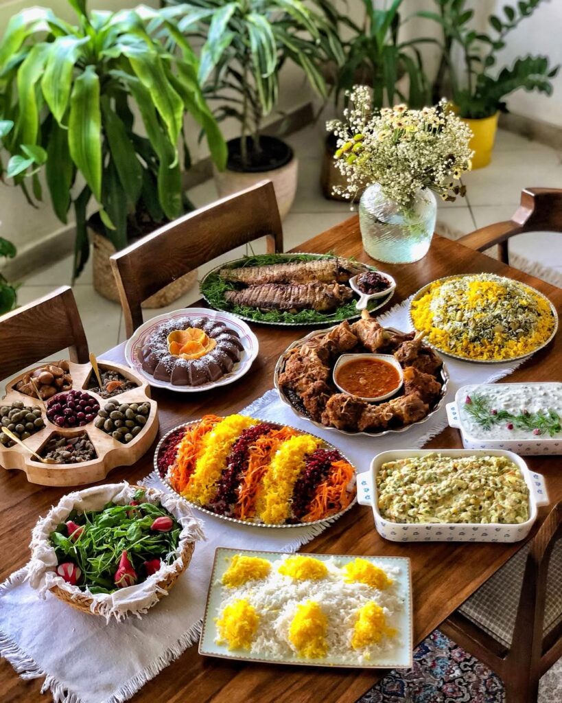 میز میوه مهمانی