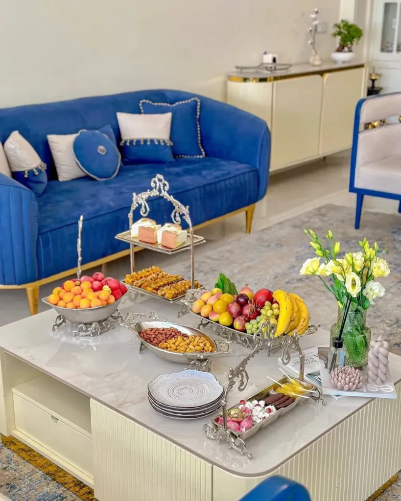 چیدمان میز مهمانی
